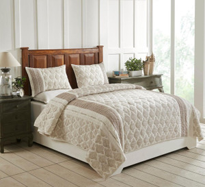 Essential Brown Quilt Set - 193675001592