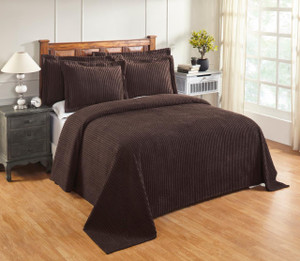 Jullian Chocolate Bedspread - 840053099657