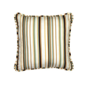 Pontoise Stripe Square Pillow - 013864133975