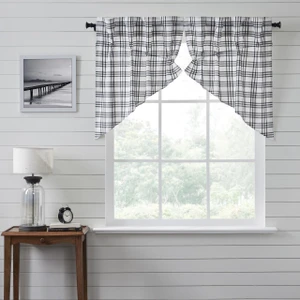 Sawyer Mill Black Prairie Swag Pair - 840233900094