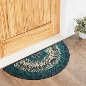 Pine Grove Jute Half Circle Rug - 840233906690