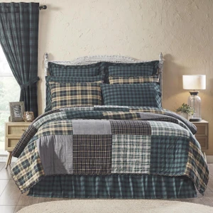 Pine Grove Farmhouse Patchwork Bedding Collection -