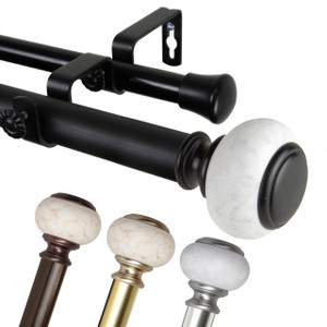 Vernon Double Curtain Rod - 849657091463