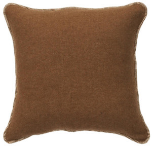 Solid Color Luxury Wool Blend Euro Sham - 650654080462