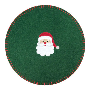 Santa Felt Round Placemat - 008246024699