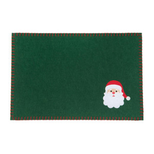 Santa Felt Rectangular Placemat - 008246023708