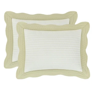 Amherst Green Quilted Sham - 193842134184