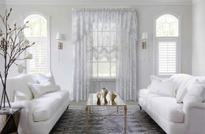 Limoges Jacquard Lace with Scalloped Detailing - 069556587533