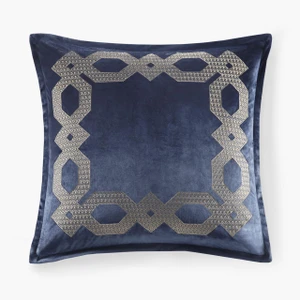 Clermont Navy Euro Sham - 221642137682