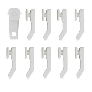 Sliders for White Traverse Rods - 815492019917