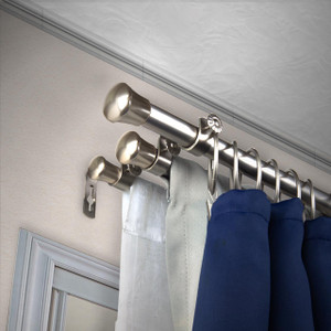 Triple Curtain Rod - 849657068021