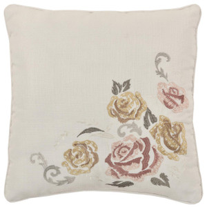 Chablis Ivory 16" Square Pillow - 193842136270