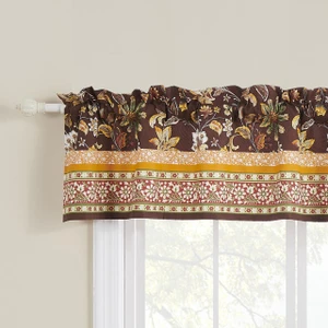 Audrey Chocolate Valance - 636047427977