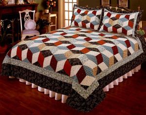 Cascading Blocks Quilt -