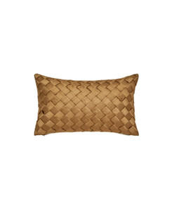 Bordeaux Gold Bolster Pillow - 193842145340