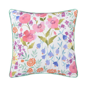 Jules Turquoise 18" Square Pillow - 193842139264