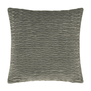 Townsend Ripple Charcoal 20" Square Pillow Cover - 193842137703