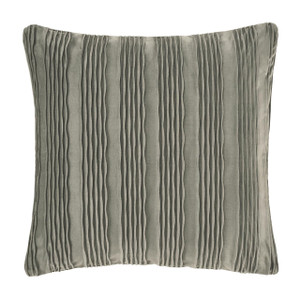 Townsend Wave Charcoal 20" Square Pillow Cover - 193842137864
