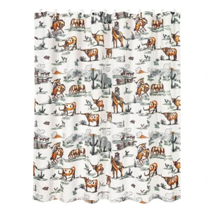 Ranch Life Duffle Bag Shower Curtain - 840118822381