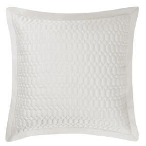 Brilliance Ivory Euro Quilted Sham - 193842148679