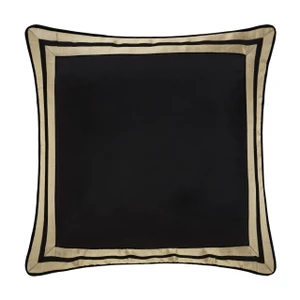Calvari Black And Gold Euro Sham - 193842148242