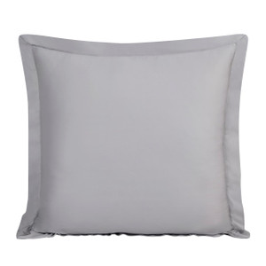 Lyocell Grey Euro Sham - 840118811507