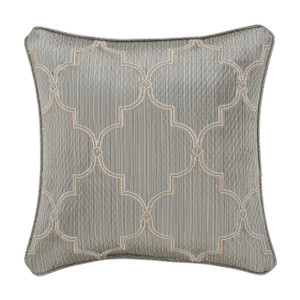 Martina Sage 18" Square Embellished Pillow - 193842149621