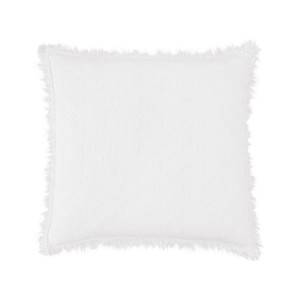 Trellis White  Euro Sham - 008246822660