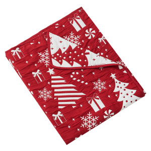 Peppermint Party Red Throw - 636047448255
