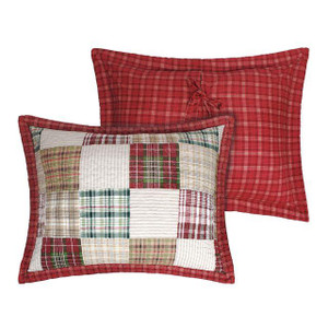 Oxford Red Sham - 636047442048