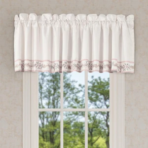 Avant Garden Blush Straight Valance - 193842153284