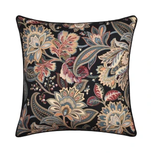Calabria Black 20" Square Pillow - 193842155592