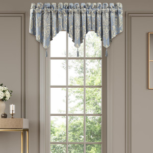 Lorenzo Blue Ascot Valance - 193842155790