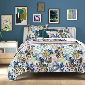 Rainforest Teal Bedding Collection - 193842152423
