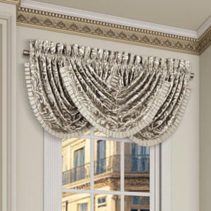 Brunello Flax Waterfall Valance - 193842154779