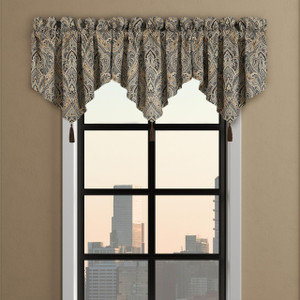 Maren Chocolate Ascot Valance - 193842155882