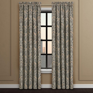Maren Chocolate Curtain Pair - 193842155875