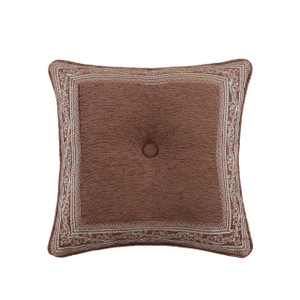 Weston Terracotta 18" Square Pillow - 193842155943