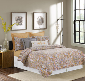 Shay Damask Quilt Collection -