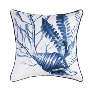 Midnight Lagoon Coral Pillow - 008246360759