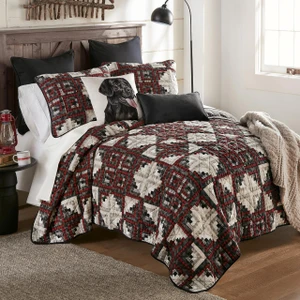 Log Cabin Star Bedding Collection -