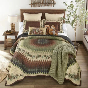 Pine Circle Quilt Collection -
