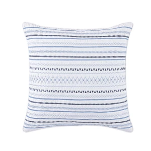 Bayside Blue 20" Square Pillow - 193842159491
