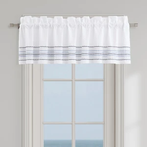 Bayside Blue Straight Valance - 193842159552