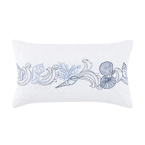 Bayside Blue Boudoir Pillow - 193842159507