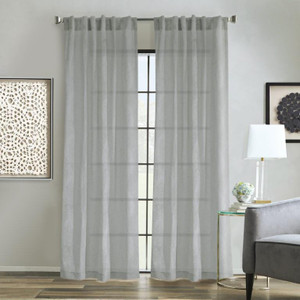 Trenton Light Filtering Dual Header Curtain Panel - 069556578524