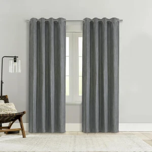 Bryson Room Darkening Grommet Curtain Panel - 069556593480