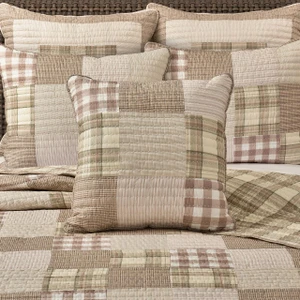Mayfair Blush 20" Square Quilted Pillow - 193842159712