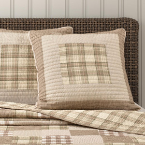 Mayfair Blush Quilted Euro Sham - 193842159699