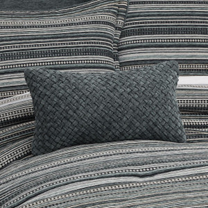 Parallel Slate Boudoir Pillow - 193842161081